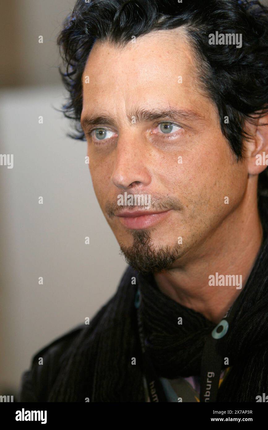 Chris Cornell Soundgarden Backstage beim Live Earth Konzert in der HSH Nordbank Arena. Hambourg, 07.07.2007 *** Chris Cornell Soundgarden dans les coulisses du concert Live Earth au HSH Nordbank Arena Hambourg, 07 07 2007 Foto:XC.xNiehausx/xFuturexImagex cornell 7707 Banque D'Images