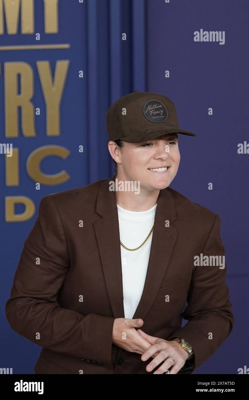 Frisco, États-Unis. 16 mai 2024. Lily Rose assiste au tapis rouge de la 59e cérémonie des Academy of Country Music Awards à l’hôtel Omni Frisco au Star de Frisco, aux États-Unis, le 16 mai 2024. (Photo de Javier Vicencio/Eyepix Group) (photo de Eyepix/NurPhoto) crédit : NurPhoto SRL/Alamy Live News Banque D'Images