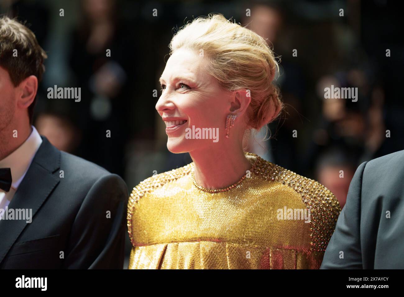 Cannes, France. 18 mai 2024. Cate Blanchett assiste au tapis rouge Rumours screening au 77e Festival de Cannes au Palais des Festivals le 18 mai 2024 à Cannes, France Banque D'Images