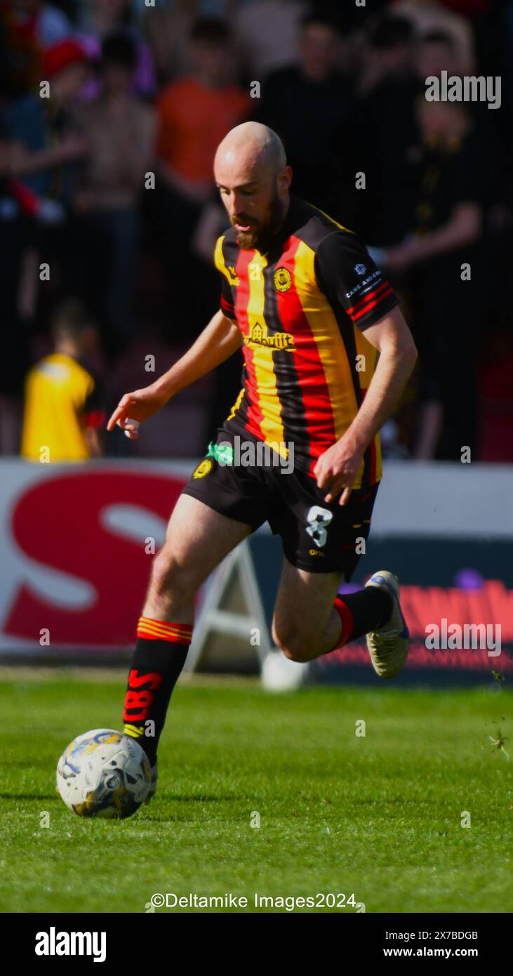 SPFL Championship Partick Thistle contre Airdrie FC Banque D'Images