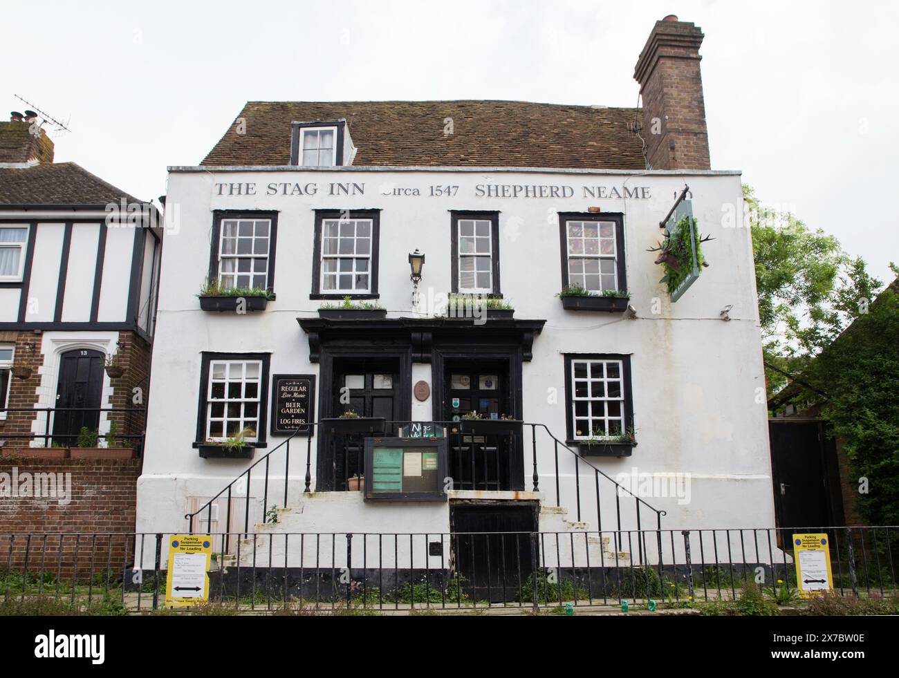 Le Stag Inn All Saints Street Hastings UK Banque D'Images