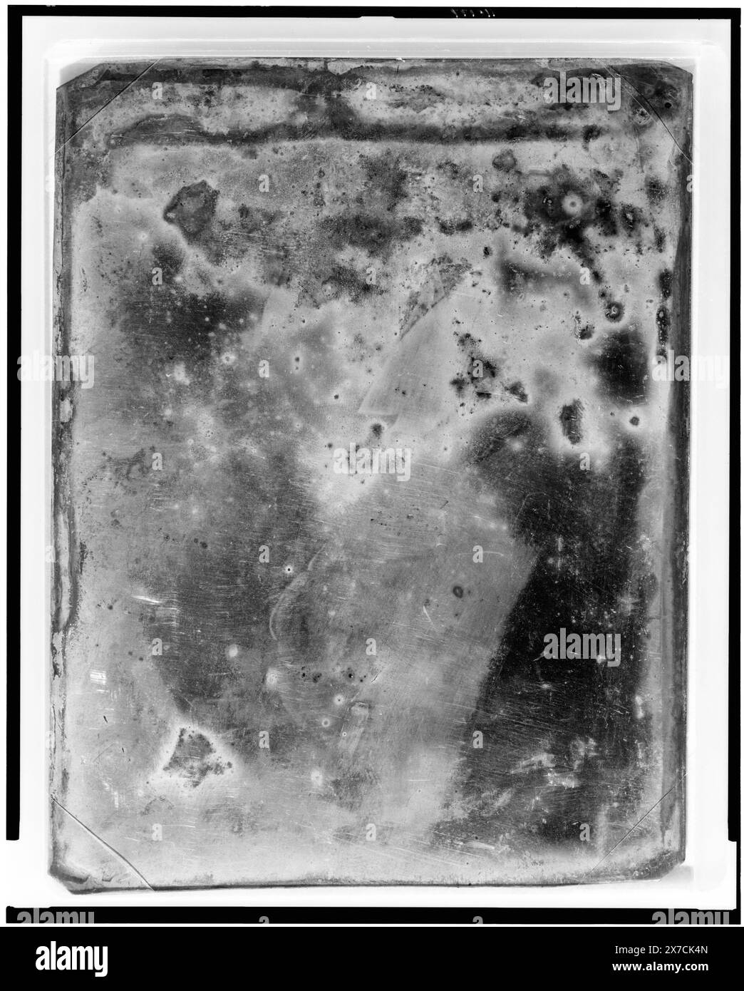 Homme non identifié, identification alternative : G.() Scheer (Cat. 5)., écrit au crayon au dos de l'assiette : Schenck of Ohio., transfert ; U.S. War College ; 1920. (DLC/PP-1920:46153)., fait partie de la collection daguerréotype , produite par le studio de Mathew Brady. Banque D'Images