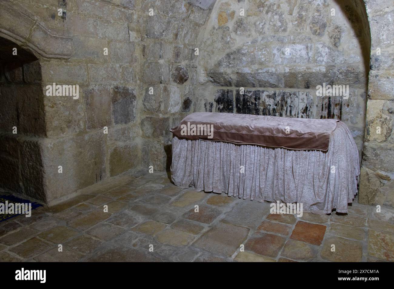Maqam de Rabia Al-Adawiyah dans la vieille ville de Jérusalem - Palestine. Tombeau de Rabia. Banque D'Images