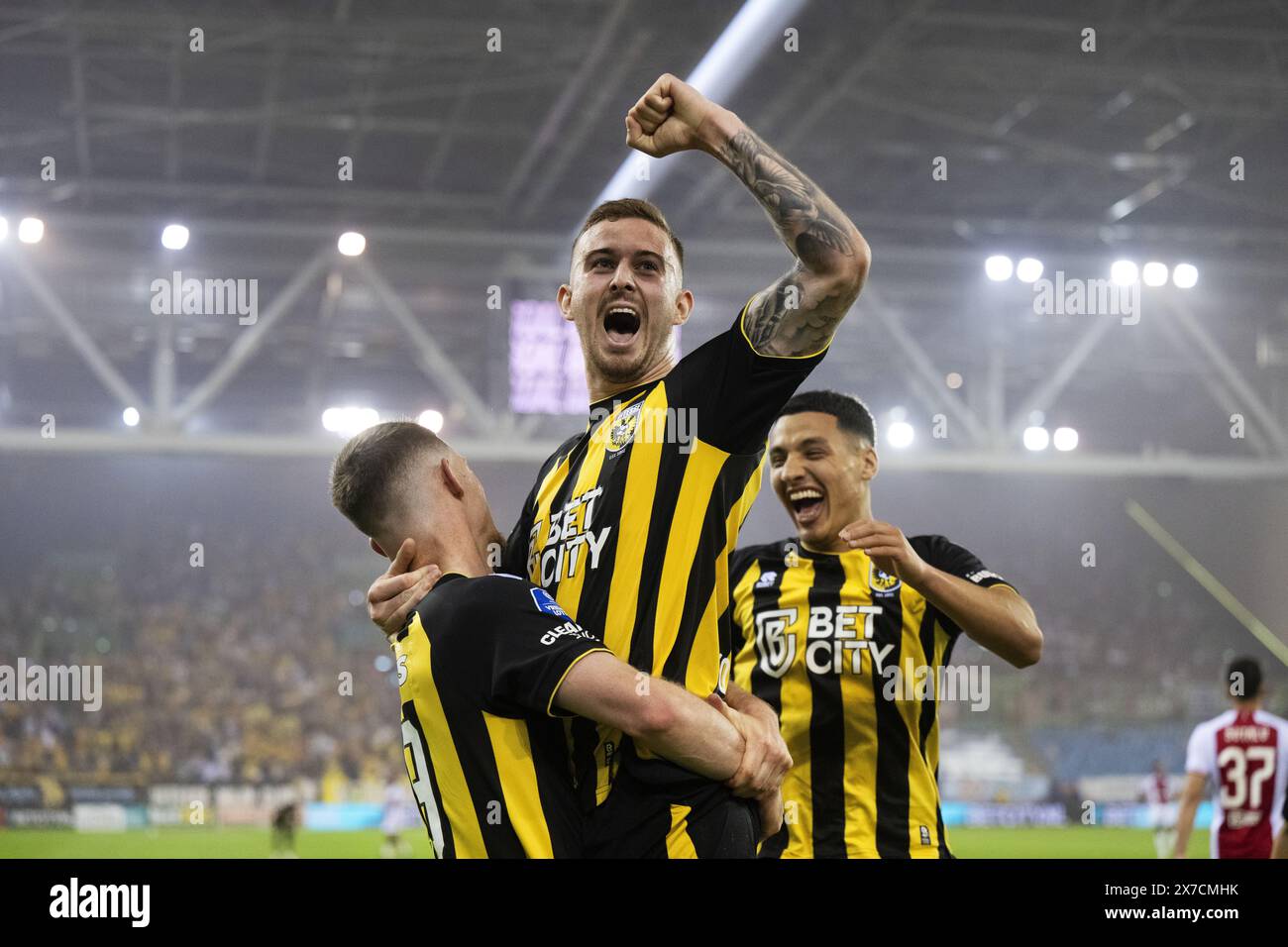 ARNHEM - Kacper Kozlowski de vitesse au match néerlandais Eredivisie entre vitesse et Ajax au Gelredome le 19 mai 2024 à Arnhem, pays-Bas. ANP OLAF KRAAK Banque D'Images