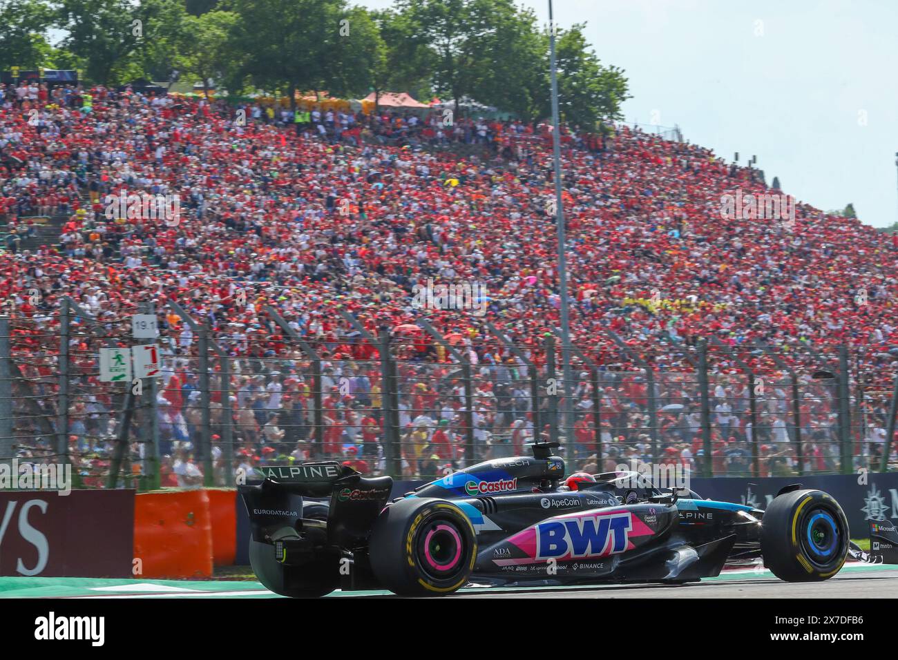 Esteban Ocon (FRA) - Alpine F1 Team - Alpine A524 - Renault pendant les CROISIÈRES EN FORMULE 1 MSC GRAN PREMIO DEL MADE IN ITALY E DELL'EMILIA-ROMAGNA 2 Autodr Banque D'Images