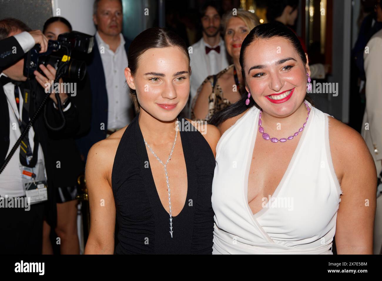 Cannes, France. 19 mai 2024. Une célébrité est vue à l'Hôtel le Majestic barrière lors de la 77ème édition du Festival International du film de Cannes le 19 mai 2024 à Cannes, France. Crédit : Bernard Menigault/Alamy Live News Banque D'Images