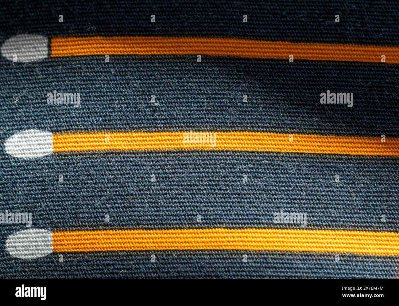 Texture de lin naturel comme arrière-plan. Tissu de coton avec un motif Banque D'Images