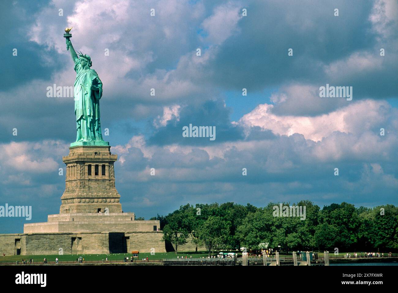 Usa, New York, Statue de la Liberté Banque D'Images