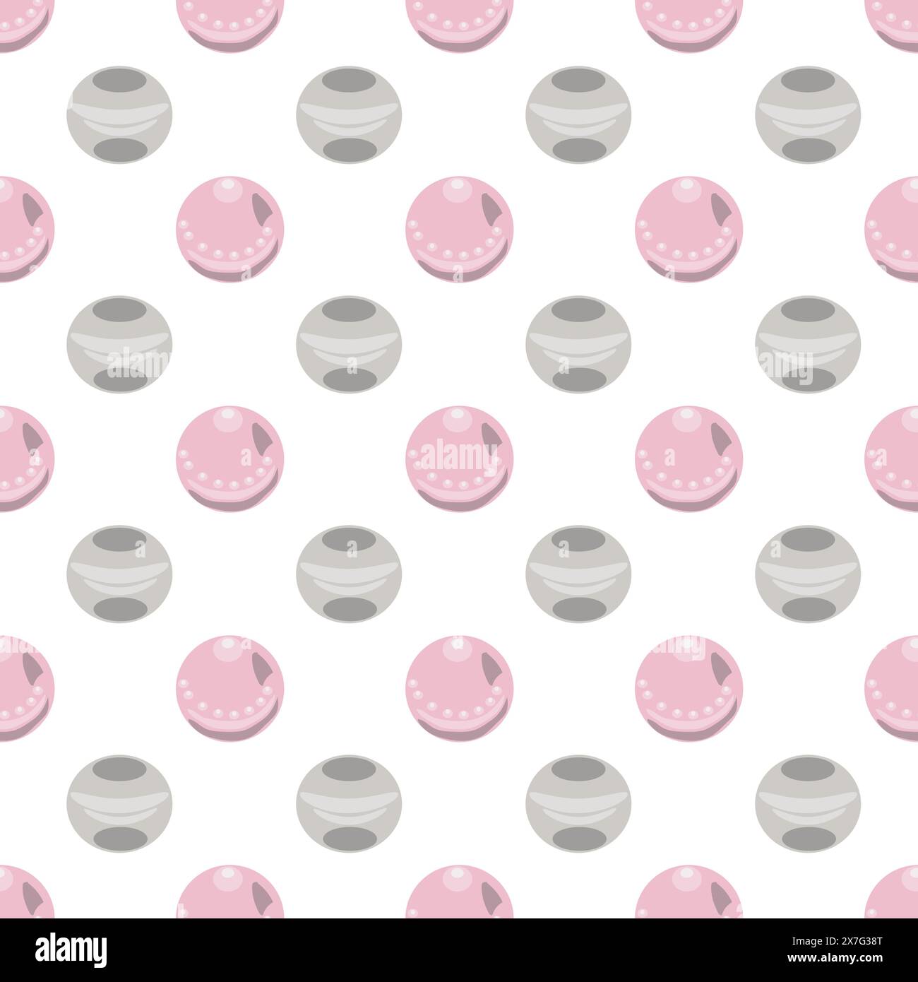 Perle. Modèle simple sans couture. Illustration vectorielle. Illustration de Vecteur Perle. Modèle simple sans couture. Illustration vectorielle. Illustration de Vecteur