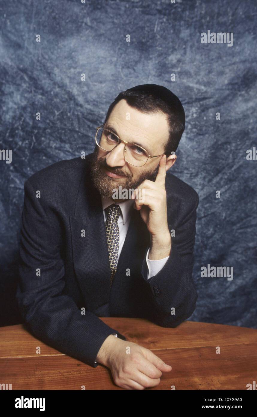 Gilles BERNHEIM - date : 19961201 ©John Foley/Opale.photo Banque D'Images