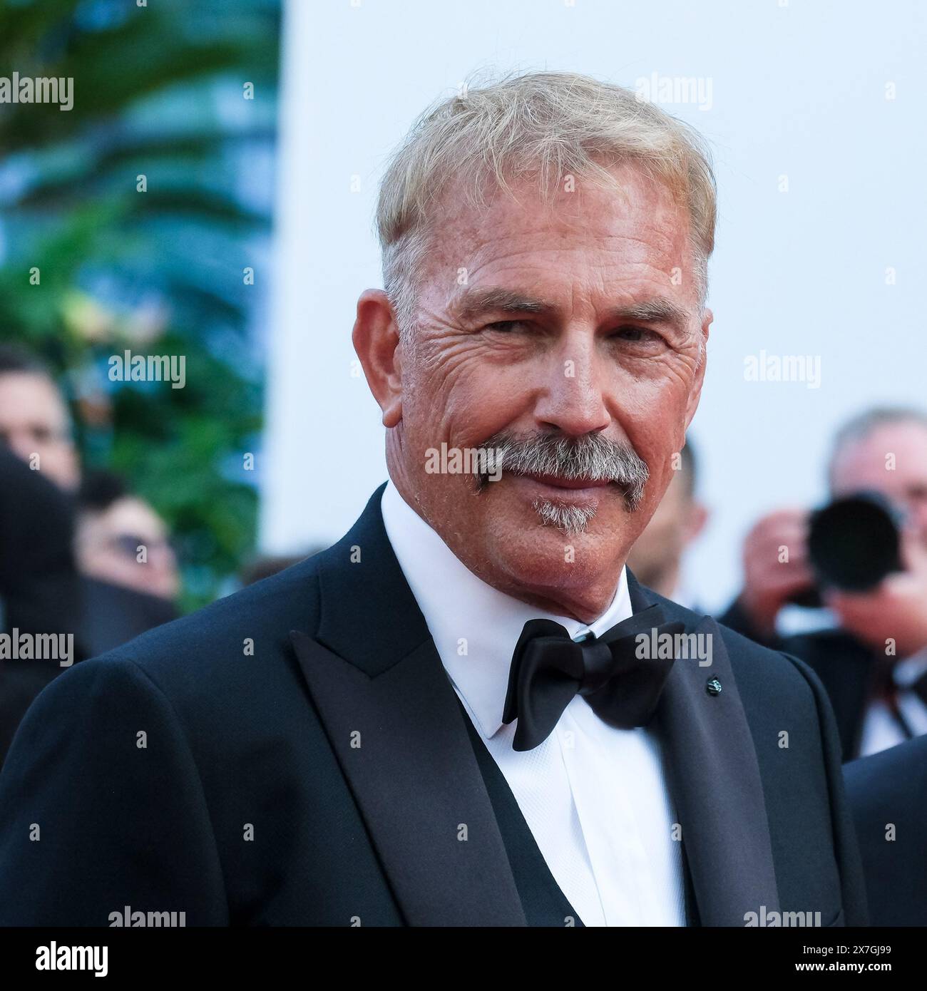 Cannes, France. 19 mai 2024. Kevin Costner arrive sur le tapis rouge pour Horizon : an America Saga lors du 77ème Festival de Cannes. Photo de Julie Edwards./Alamy Live News Banque D'Images