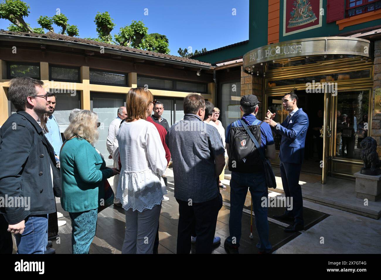 © PHOTOPQR/LE PROGRES/Frédéric CHAMBERT - Collonges-au-Mont-d'Or 20/05/2024 - la maison Paul Bocuse ouvre ses portes aux visiteurs - le 20/05/2024 -les visites ont été organisées à la maison Bocuse - la Maison Paul Bocuse ouvre ses portes aux visiteurs Collonges-au-Mont-d'Or 5 mai 2024 France crédit : MAXPPP/Alamy Live News Banque D'Images