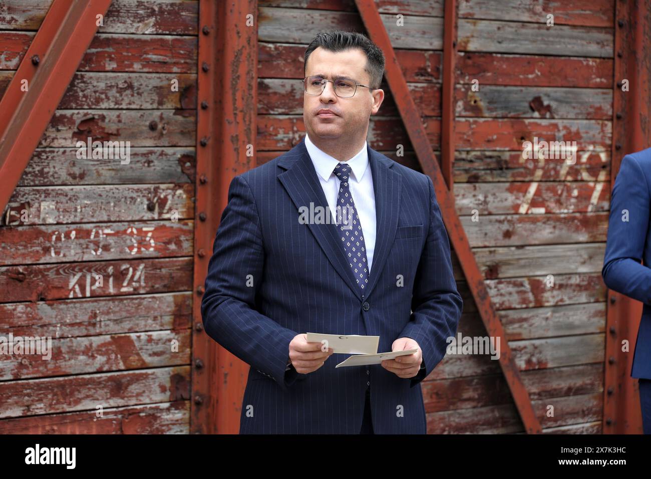 Non exclusif : ODESSA, UKRAINE - 18 MAI 2024 - le Consul général de la République de Turkiye à Odessa Birey Yilmazsoy assiste à une représentation à l'Odessa R. Banque D'Images