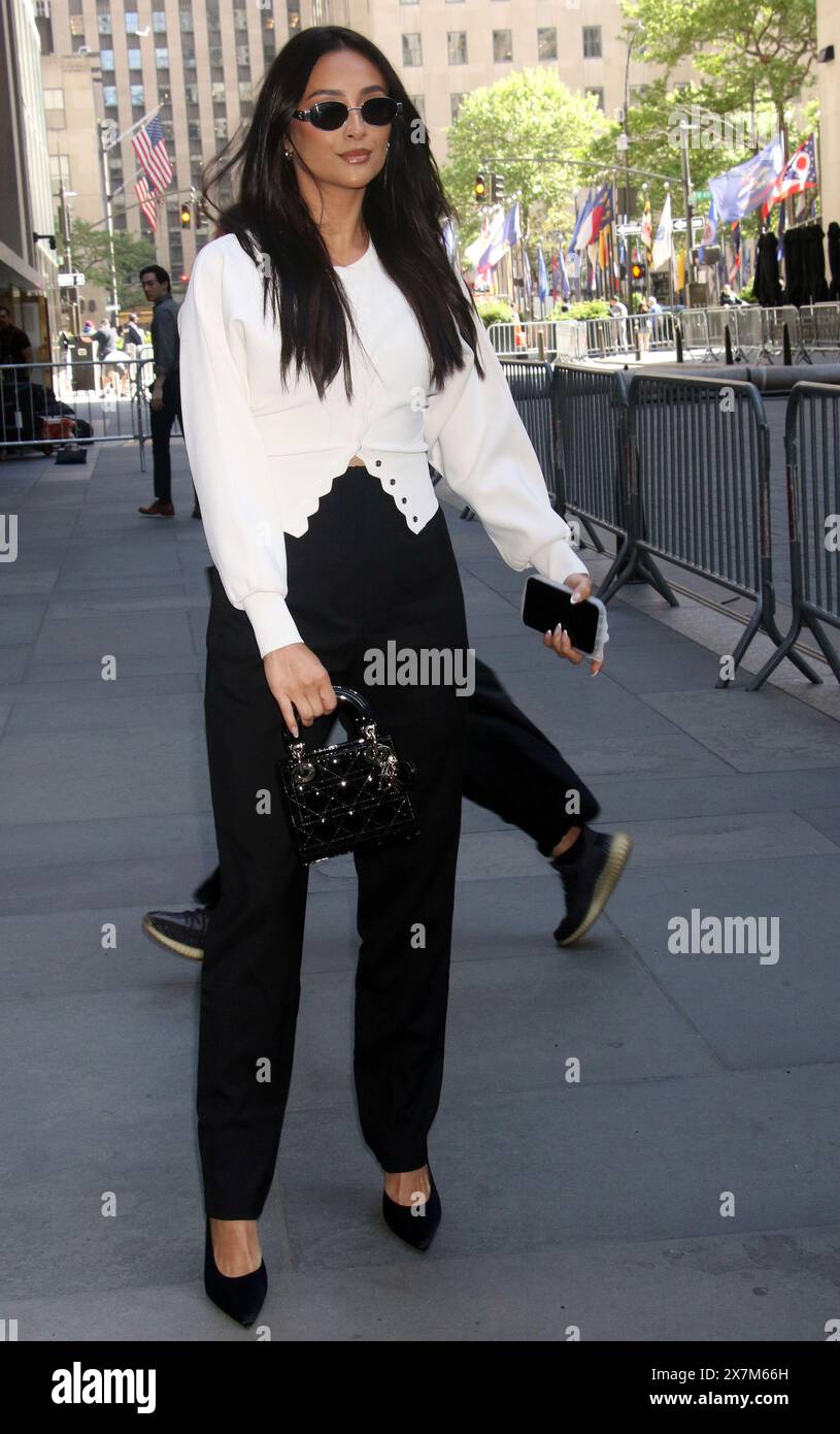 New York, NY, États-Unis. 20 mai 2024. Shay Mitchell vu au Today Show de NBC le 20 mai 2024 à New York. Crédit : RW/Media Punch/Alamy Live News Banque D'Images