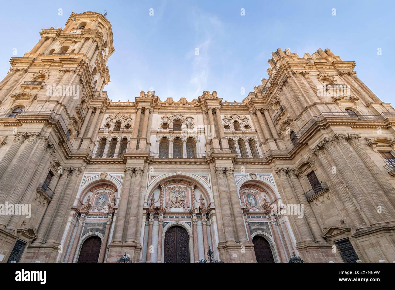 La cathédrale de l'Incarnation à Malaga, Espagne Banque D'Images