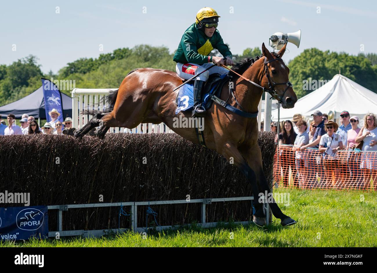 Images des courses de Knutsford 2024, Tabley Hall, Cheshire, dimanche 19 mai 2024. Crédit JTW Equine images / Alamy. Banque D'Images