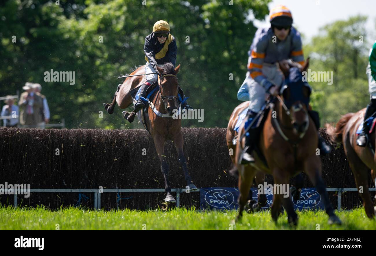 Images des courses de Knutsford 2024, Tabley Hall, Cheshire, dimanche 19 mai 2024. Crédit JTW Equine images / Alamy. Banque D'Images