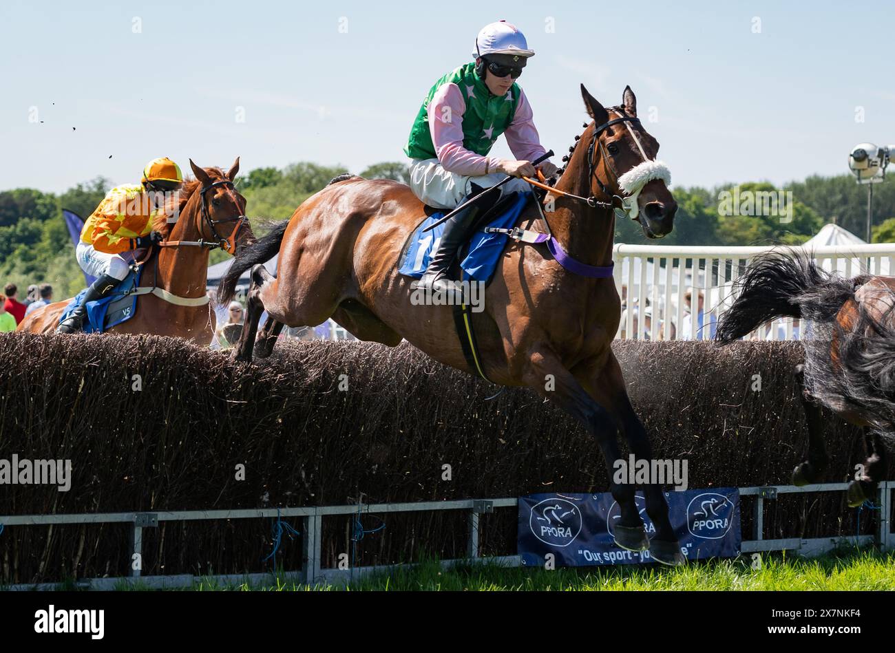 Images des courses de Knutsford 2024, Tabley Hall, Cheshire, dimanche 19 mai 2024. Crédit JTW Equine images / Alamy. Banque D'Images