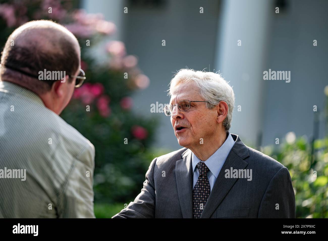 19 mai 2024 le président Joe Biden et le deuxième gentleman Douglas emhoff prononcent une allocution lors d'une célébration du mois du patrimoine juif américain Banque D'Images