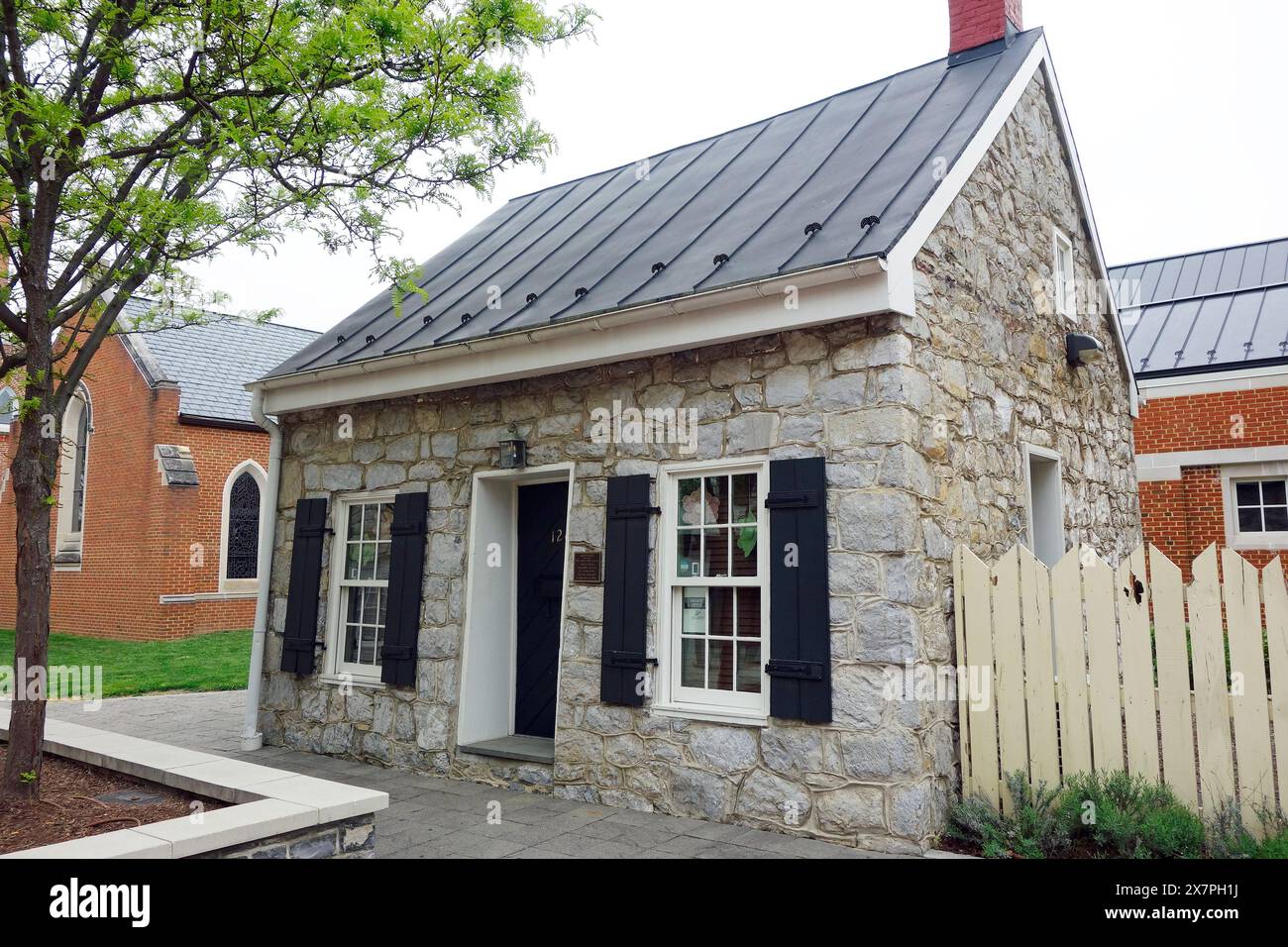 Hill's Keep Stone House, Winchester, virginie, États-Unis Banque D'Images
