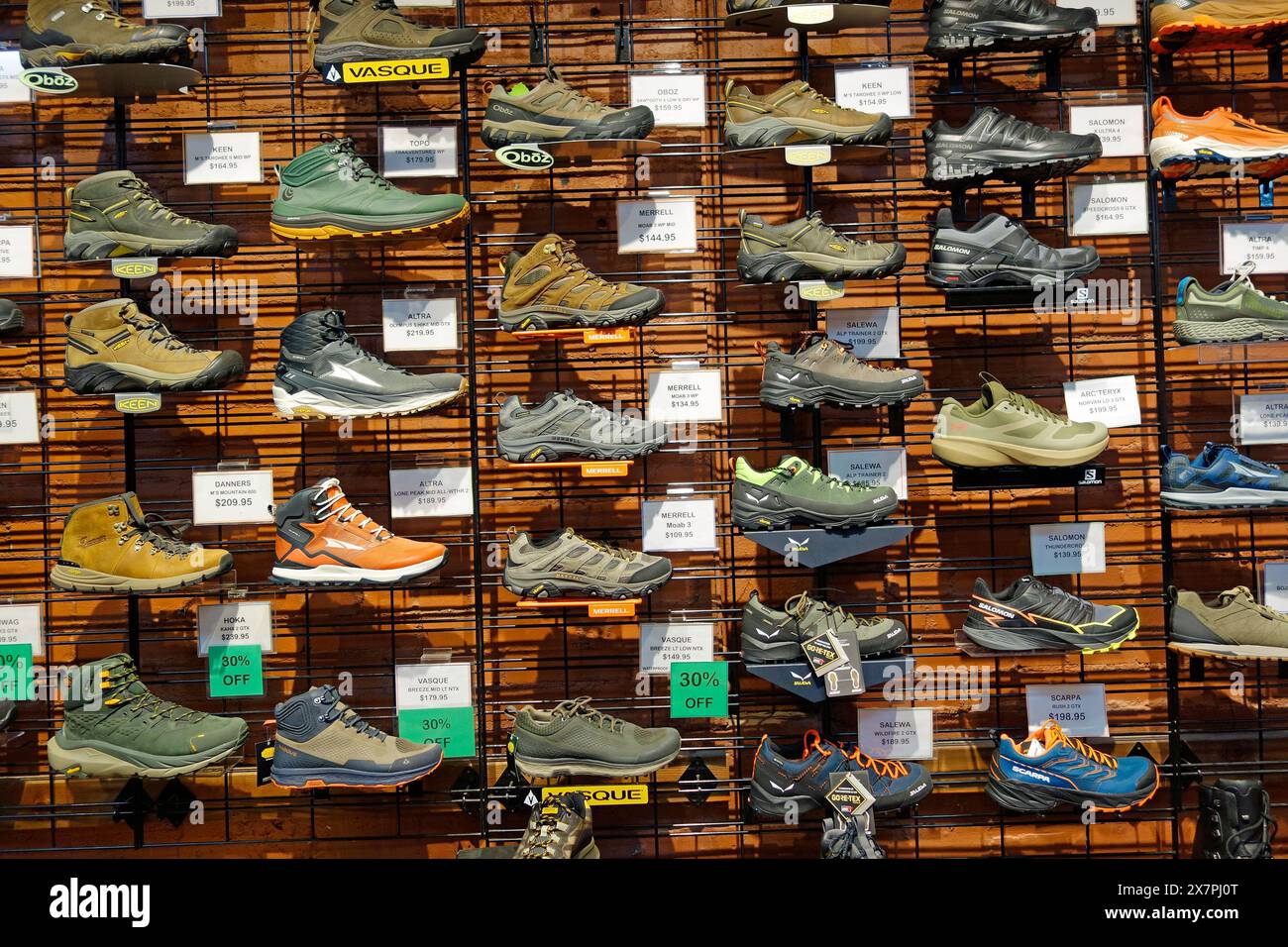 chaussures de course Banque D'Images