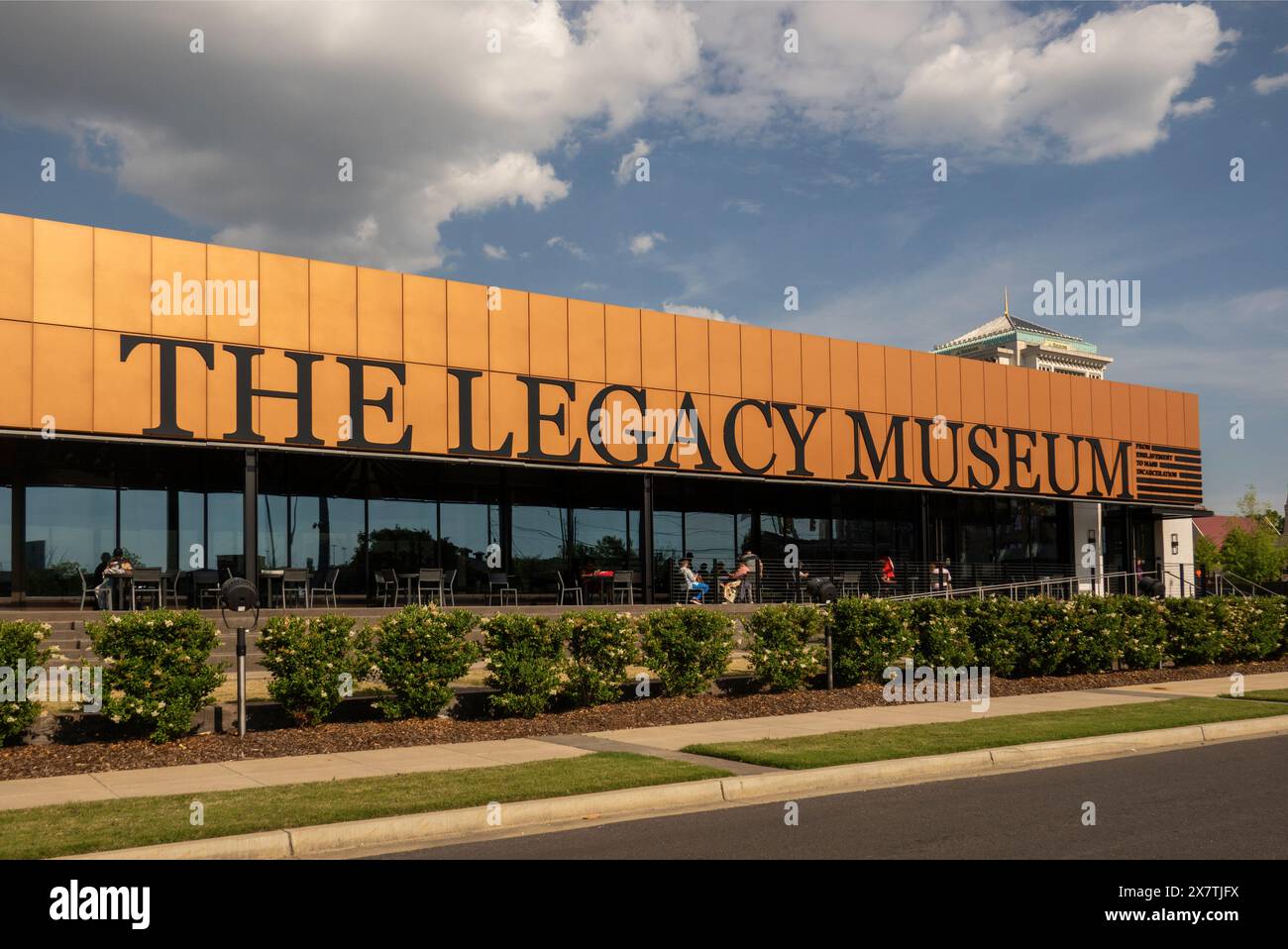 Le Legacy Museum de l'esclavage à l'incarcération de masse dans le centre-ville de Montgomery Alabama Banque D'Images