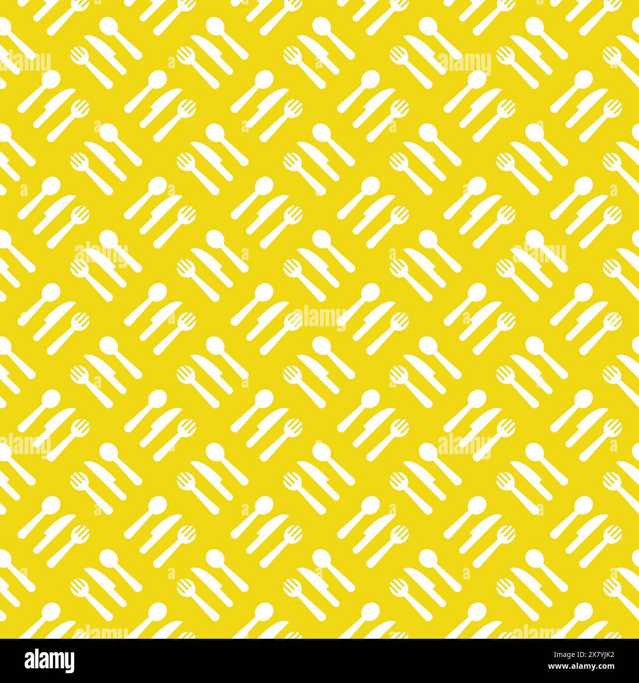 couteau fourchette cuillère sans couture motif simple. contexte alimentaire Illustration de Vecteur