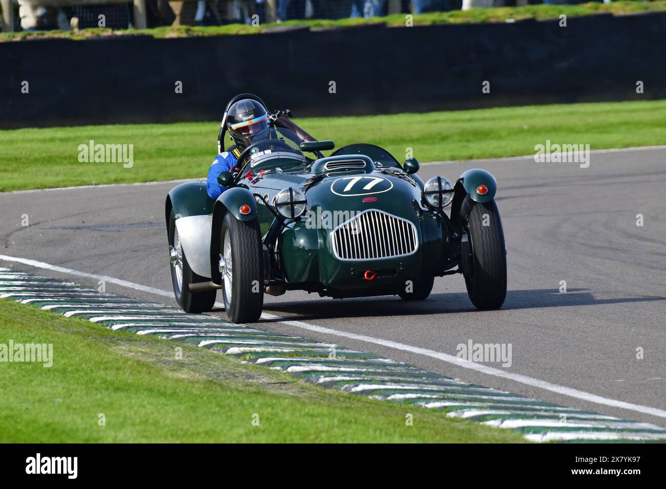 Nick Jarvis, Allard J2X, Peter Collins Trophée, une course monopilote de vingt-cinq minutes pour les voitures de course sportives qui se disputaient généralement Banque D'Images