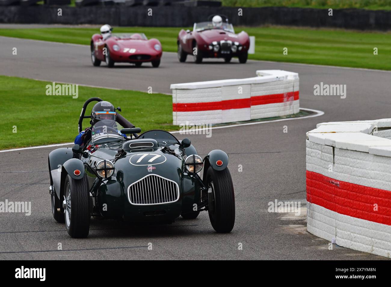 Nick Jarvis, Allard J2X, Peter Collins Trophée, une course monopilote de vingt-cinq minutes pour les voitures de course sportives qui se disputaient généralement Banque D'Images