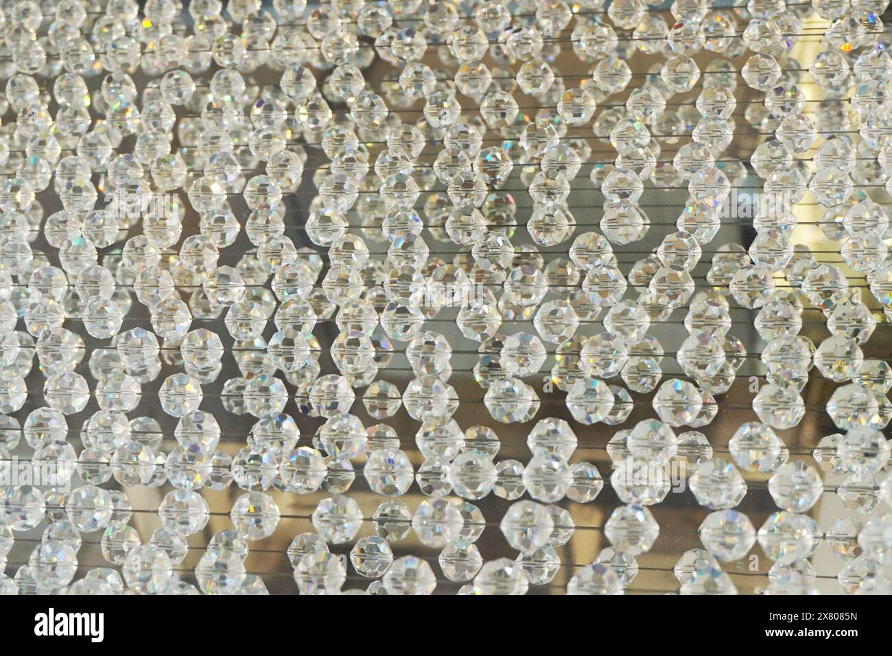 texture de cristal de verre tchèque abstrait comme beau fond Banque D'Images