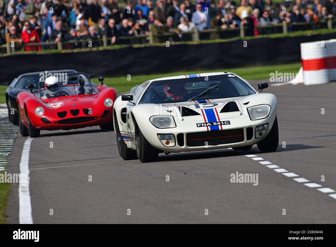 Michael Birch, Ford GT40, Surtees Trophée une course de vingt minutes à pilote unique pour des prototypes sportifs illimités qui figuraient dans les courses entre 1960 et 19 Banque D'Images