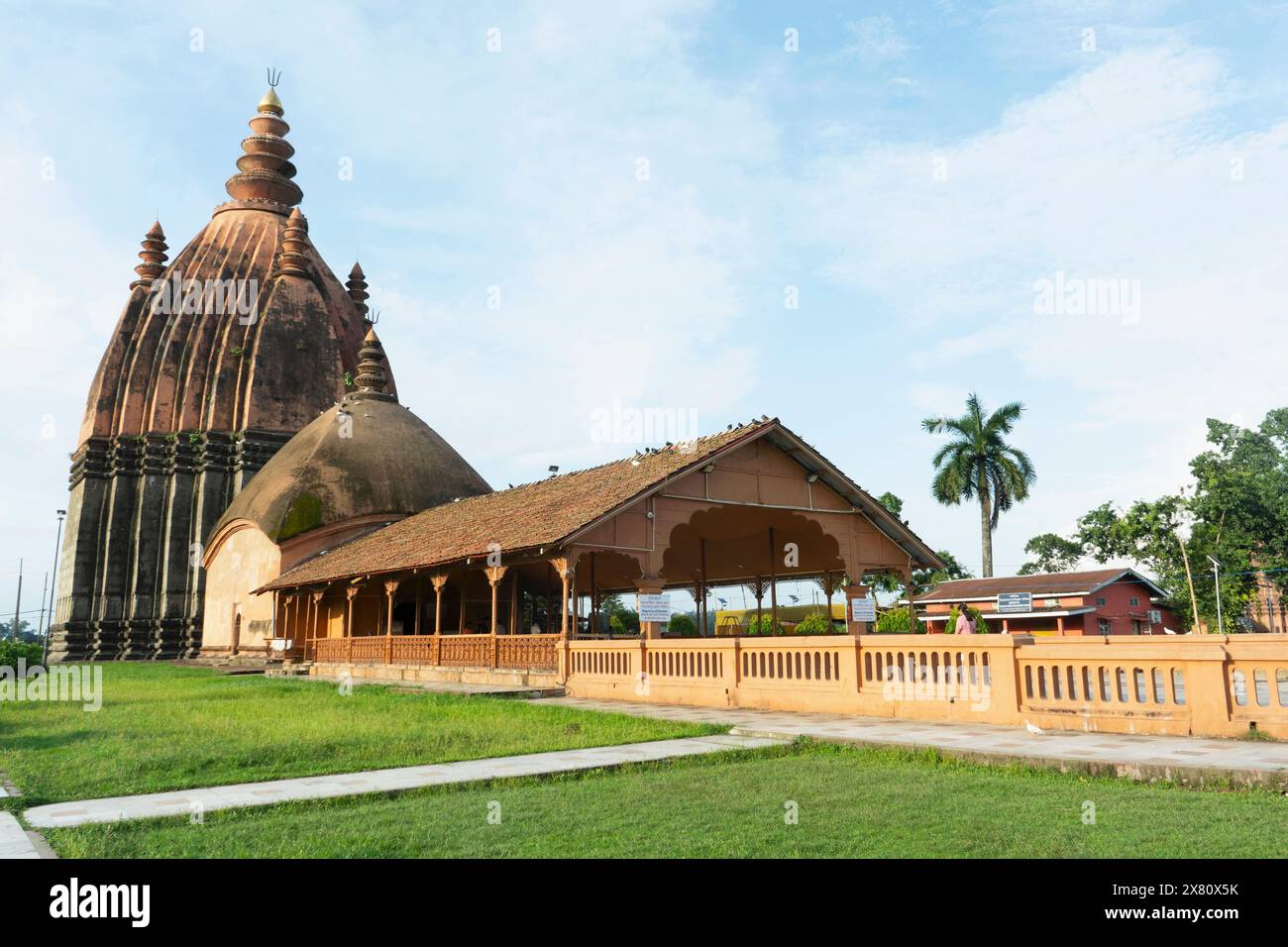 Sivasagar Sivadol, construit en 1734 par Bar Raja Ambika, reine du roi Ahom Swargadeo Siba Singha, dynastie Ahom, Royaume Ahom, architecture Ahom, Archaeol Banque D'Images