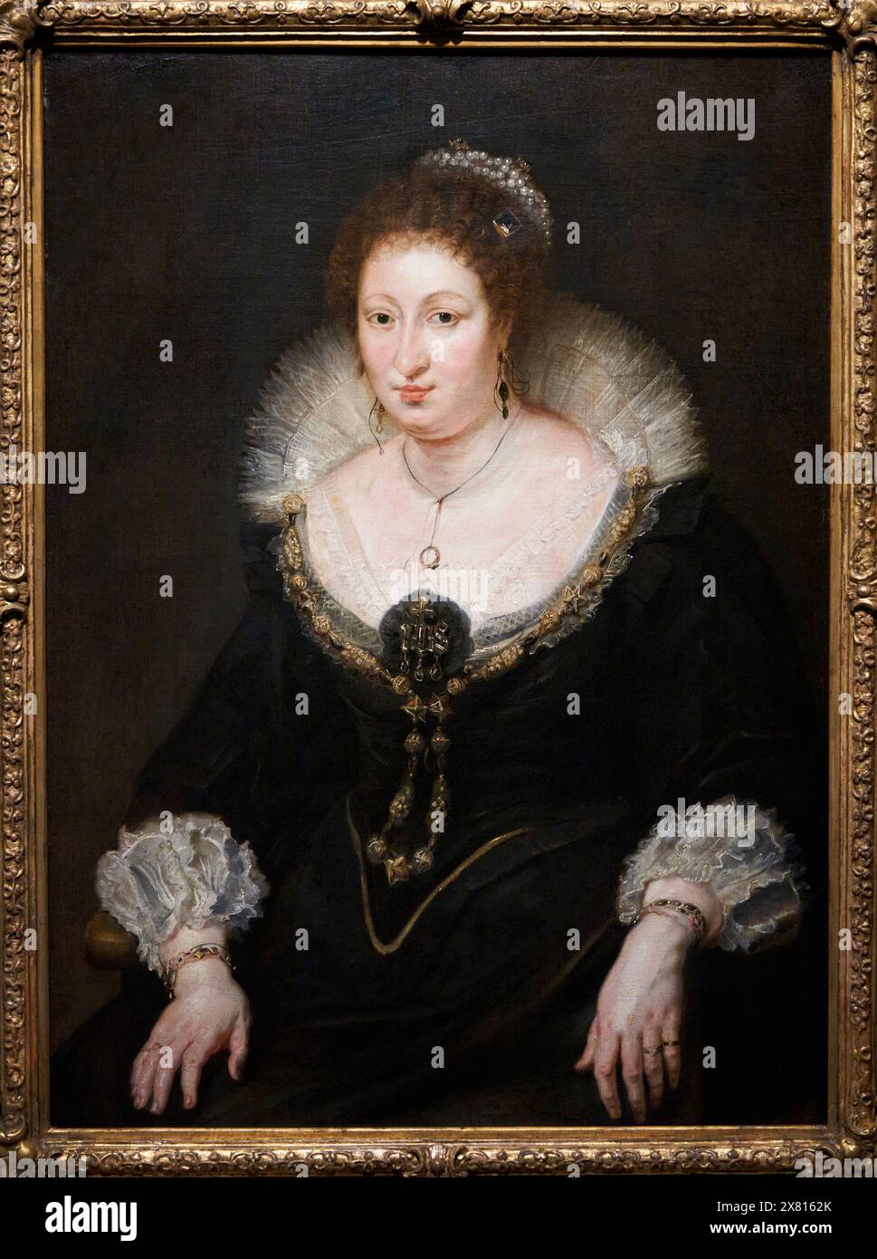 Lady Alethea Talbot, Comtesse d'Arundel, 1620, Peter Paulus Rubens, (Siegen, 1577 - Anvers, 1640), Musée National d’Art Catalan, Museu Nacional d’A. Banque D'Images