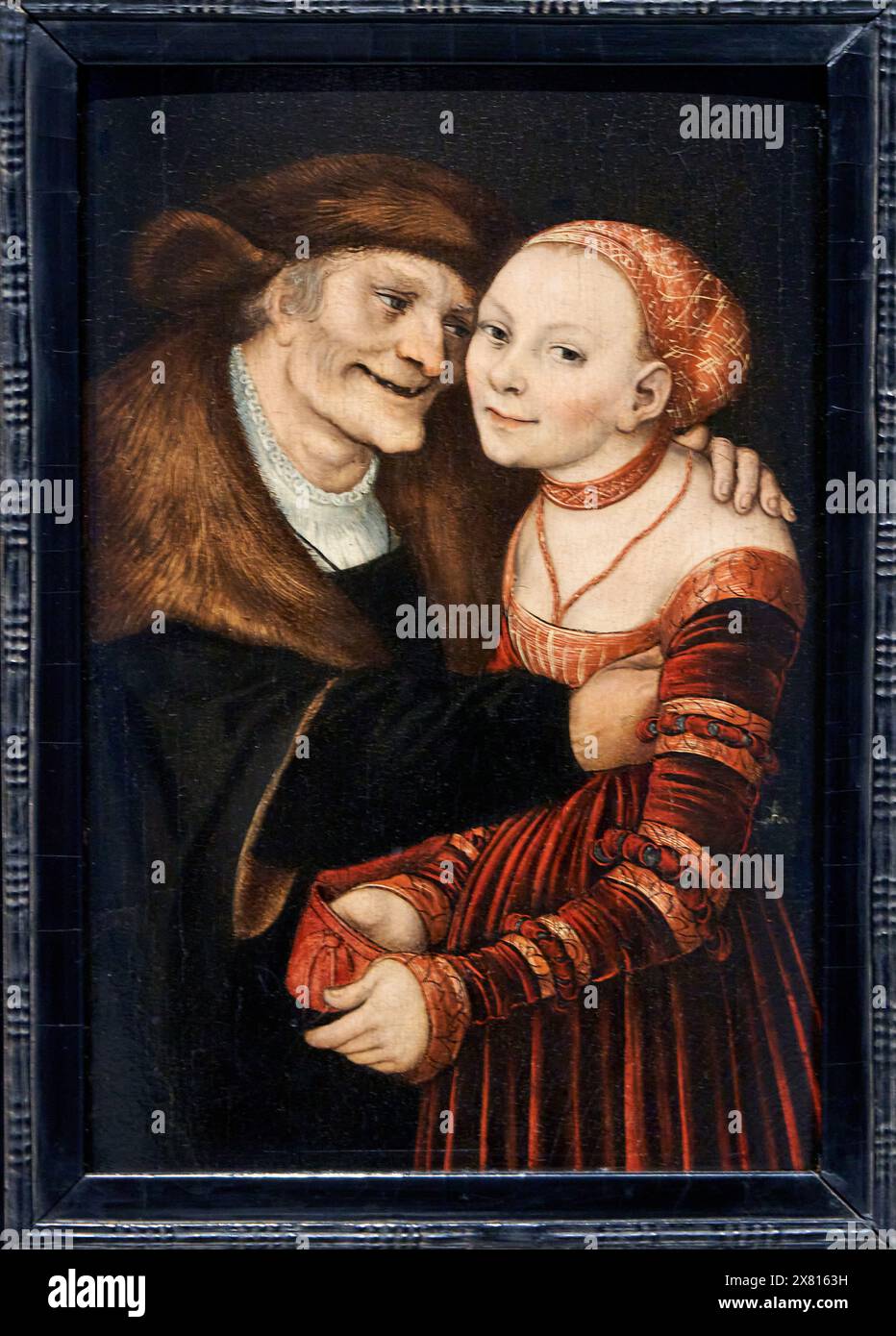 Le couple III, 1517, Lucas Cranach (The Elder), (Kronach, 1472 – Weimar, 1553), Musée National d’Art Catalan, Museu Nacional d’Art de Catal Banque D'Images