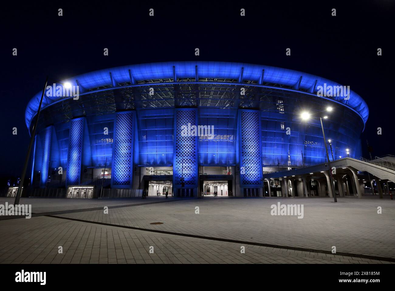 Photo datée du 16-03-2021 de la Puskas Arena, Budapest, qui accueillera la finale de la Ligue des Champions masculine 2026, a annoncé l'UEFA. Date d'émission : mercredi 22 mai 2024. Banque D'Images