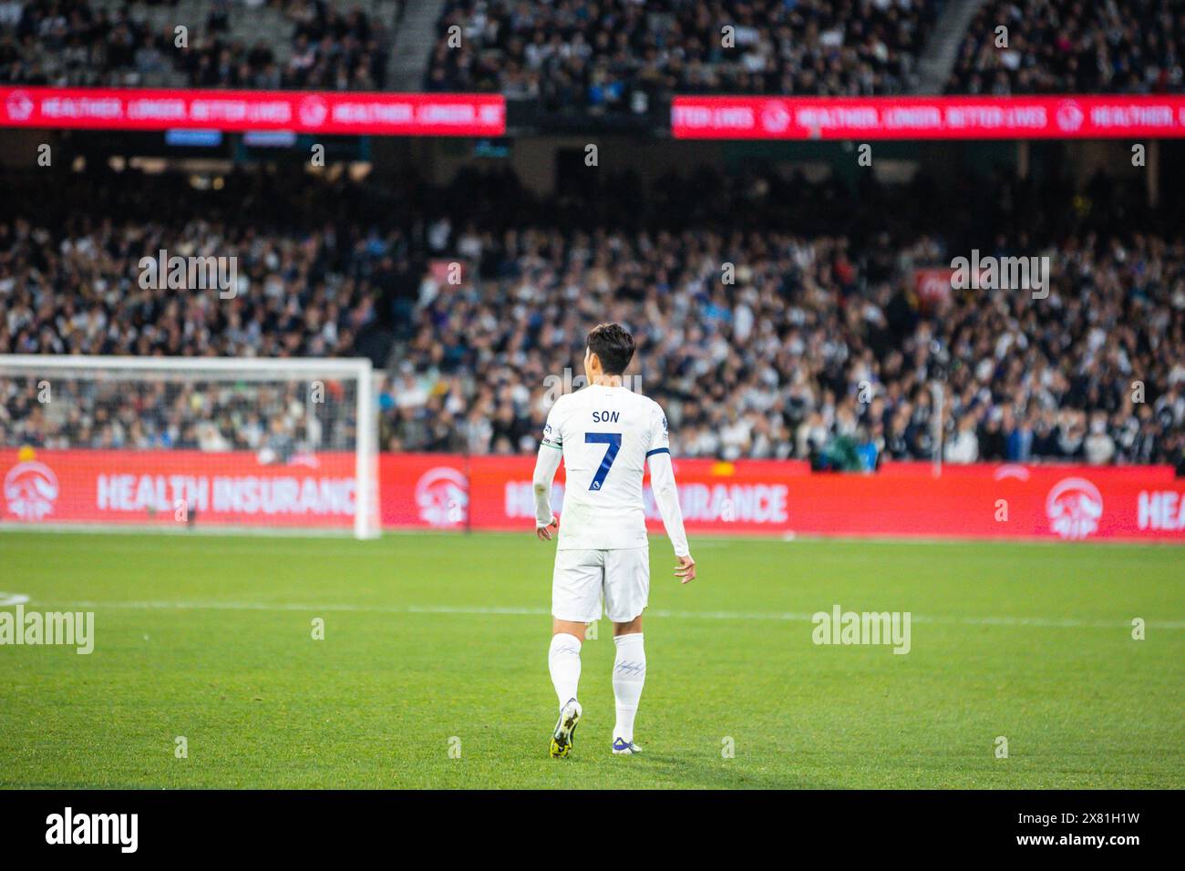 Melbourne, Victoria, Australie. 22 mai 2024. MELBOURNE, AUSTRALIE - 22 MAI : Heung min fils de Tottenham Hotspur alors qu'il jouait à Newcastle United pendant la semaine mondiale du football au Melbourne Cricket Ground le 22 mai 2024 à Melbourne, Australie (crédit image : © Chris Putnam/ZUMA Press Wire) USAGE ÉDITORIAL SEULEMENT! Non destiné à UN USAGE commercial ! Crédit : ZUMA Press, Inc/Alamy Live News Banque D'Images