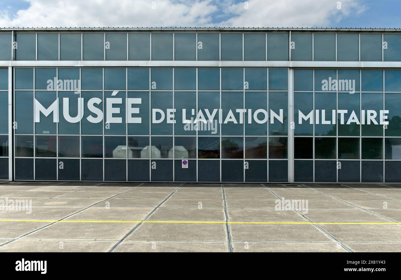Musée de l'aviation militaire, Musée de l'aviation militaire Clin d'ailes, Payerne, Vaud, Suisse Banque D'Images