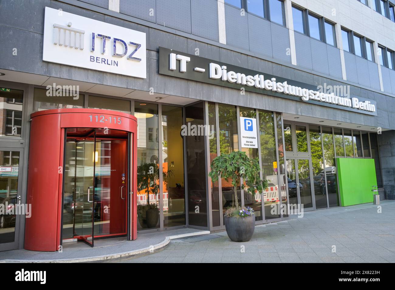 IT-Dienstleistungszentrum Berlin ITDZ, Berliner Straße, Wilmersdorf, Bezirk Charlottenburg-Wilmersdorf, Berlin, Deutschland Banque D'Images