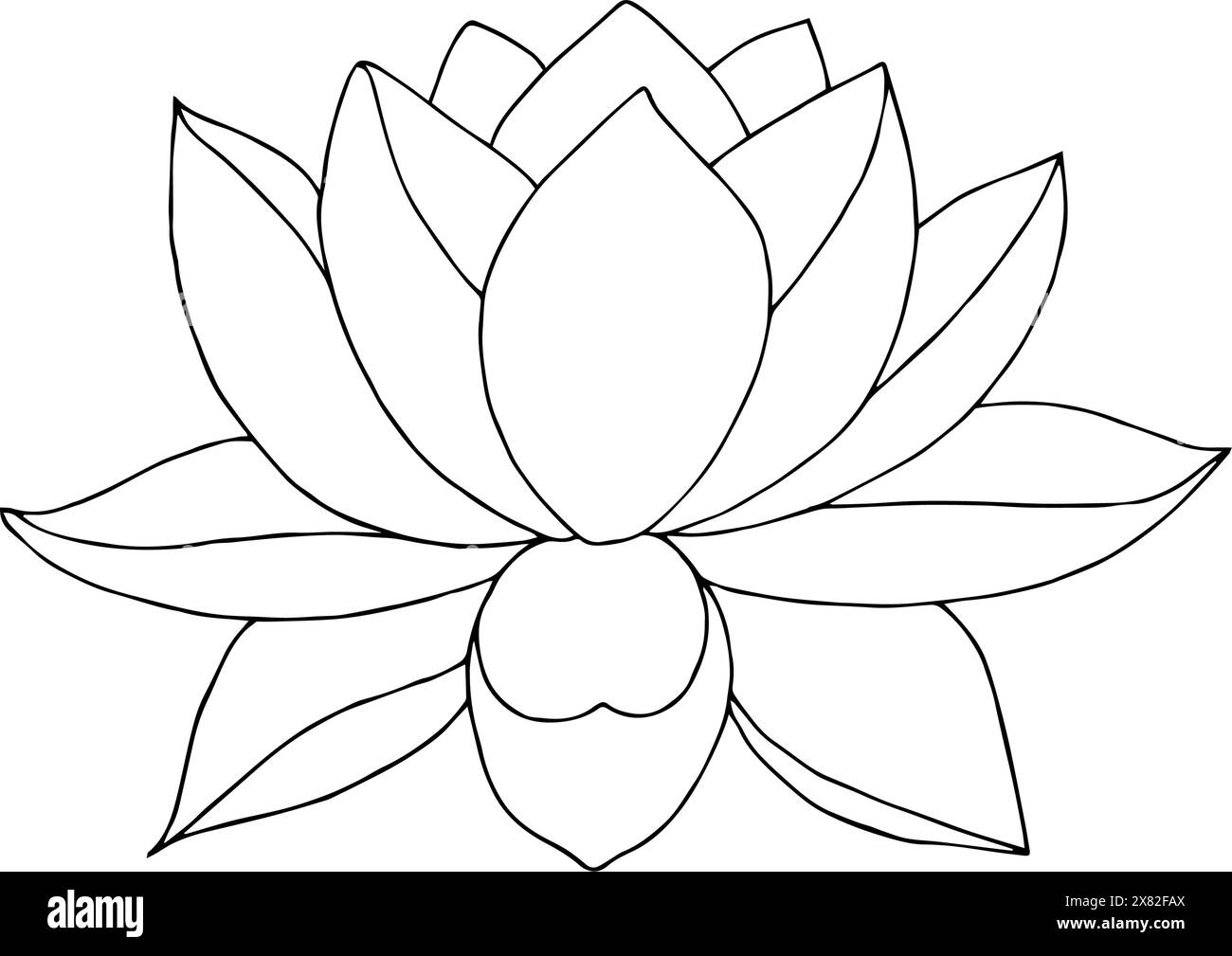 Fleur de Lotus dessinée à la main Doodle vecteur isolé élément noir pour la conception sur fond transparent Illustration de Vecteur Fleur de Lotus dessinée à la main Doodle vecteur isolé élément noir pour la conception sur fond transparent Illustration de Vecteur