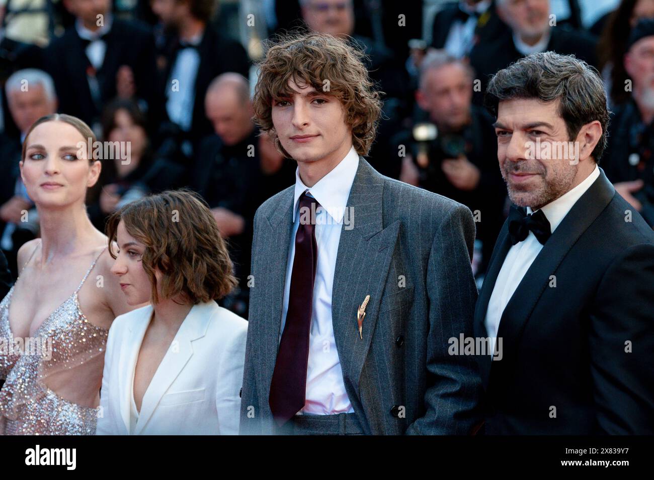 Cannes, France. 22 mai 2024. Adèle Simphal, Marie Narbonne, Vassili ...