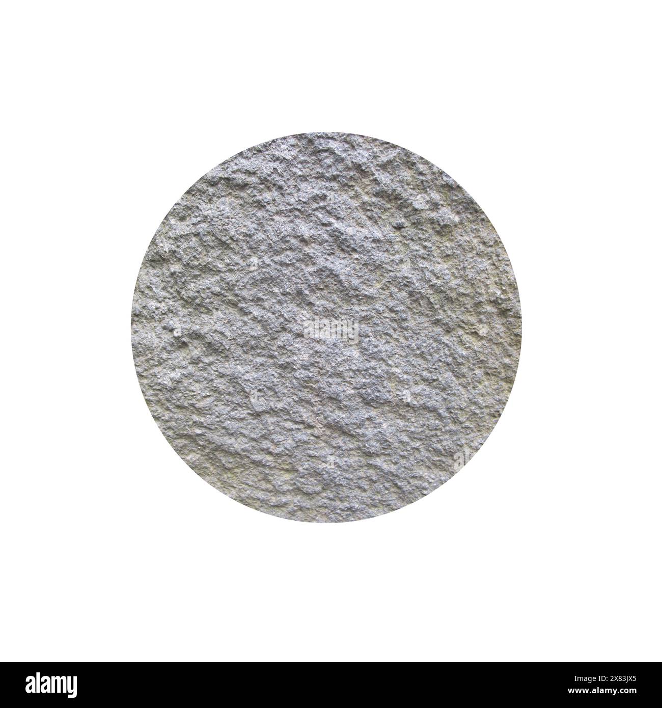Fond de cercle, avec texture de pierre de roche dure Banque D'Images