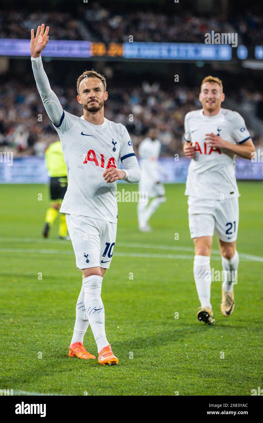 Semaine mondiale du football : Tottenham Hotspur vs Newcastle United Banque D'Images