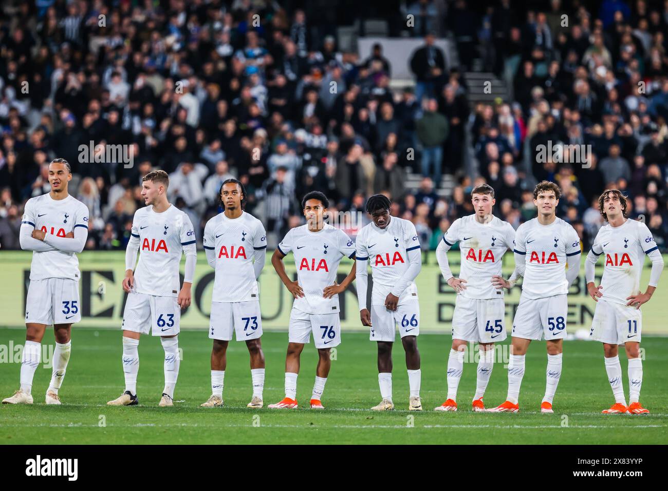 Semaine mondiale du football : Tottenham Hotspur vs Newcastle United Banque D'Images