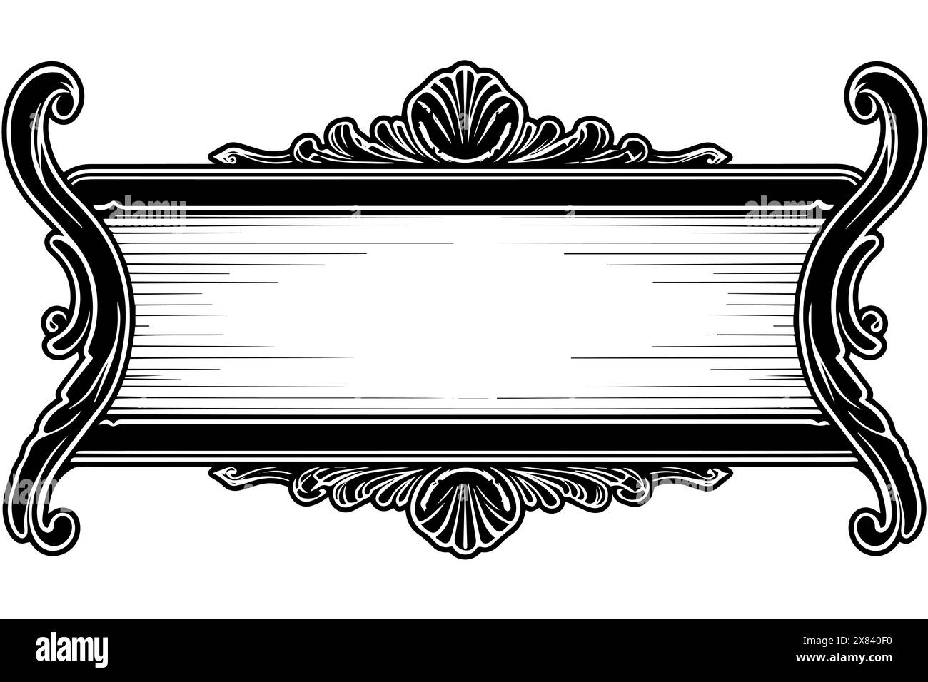 Collection de panneaux en bois vintage : esquisses vectorielles dessinées à la main avec charme rétro. Illustration de Vecteur