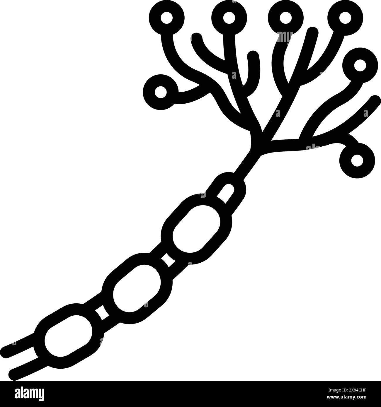 Icône pour Nerve Illustration de Vecteur