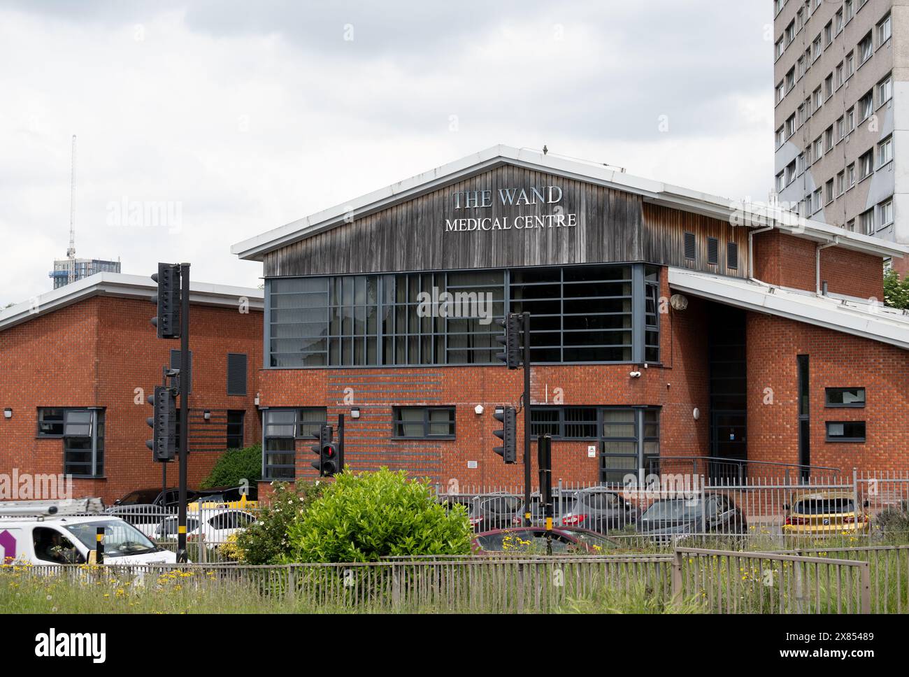 The Wand Medical Centre, Highgate, Birmingham, Royaume-Uni Banque D'Images