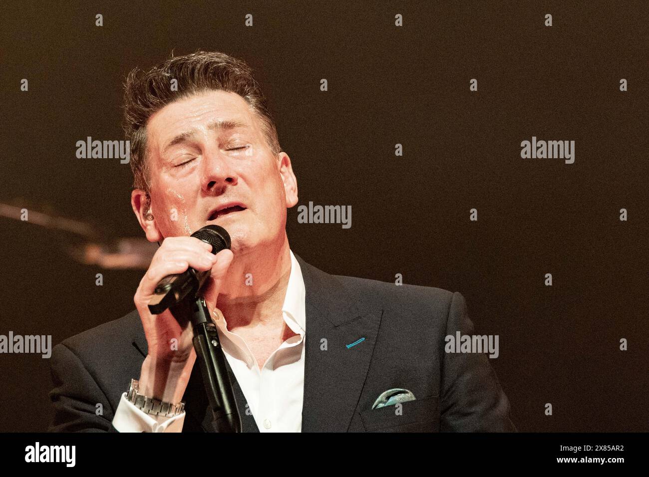 Ancône, Italie. 21 mai 2024. Tony Hadley crédit : Agence photo indépendante/Alamy Live News Banque D'Images