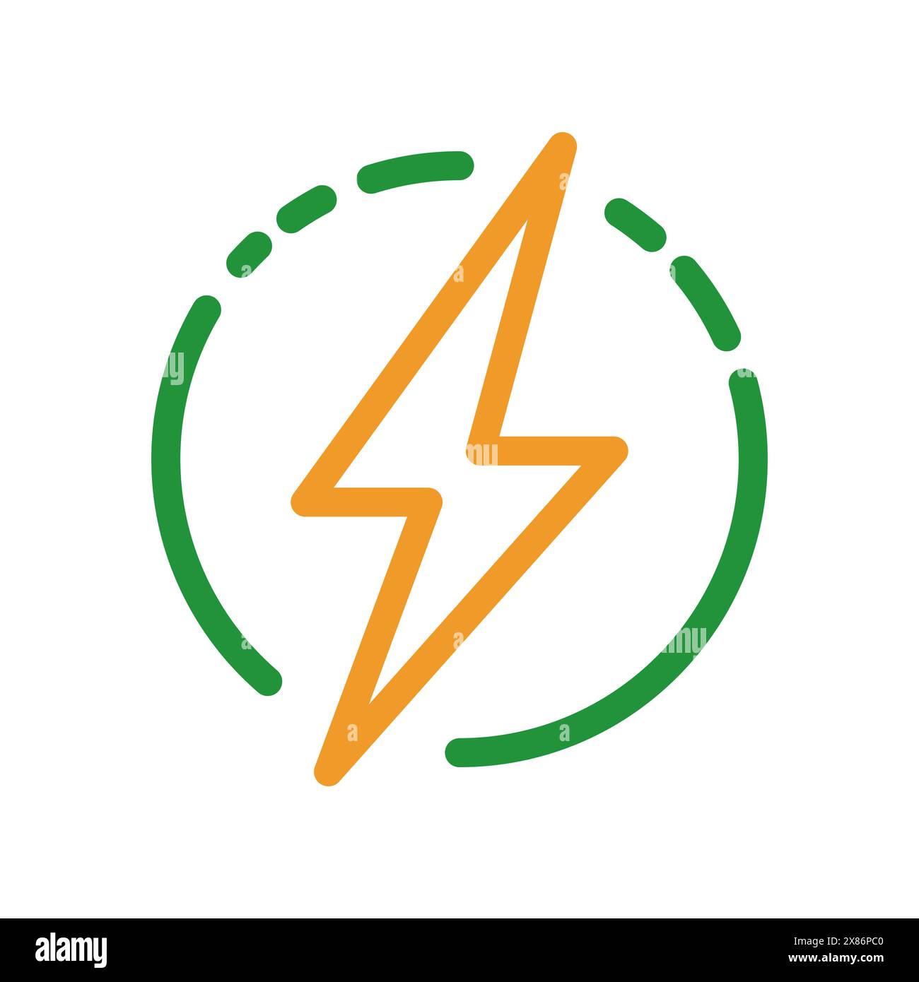 Icône éclair. Icône Lightning, conception de logo dans un design plat. Illustration de Vecteur