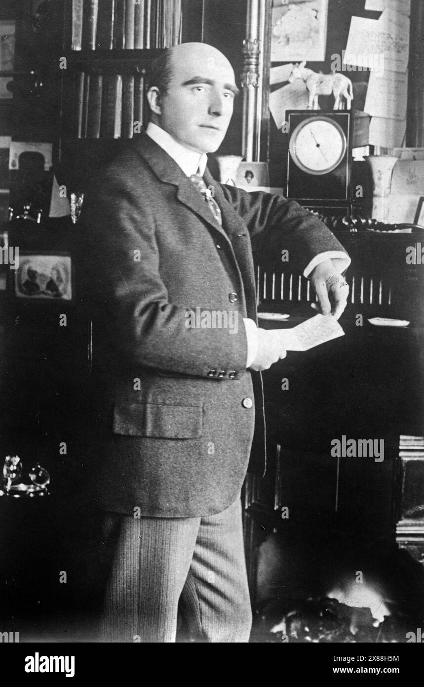 Arthur Pinero, Sir Arthur Wing Pinero (1855 – 1934) dramaturge anglais Banque D'Images