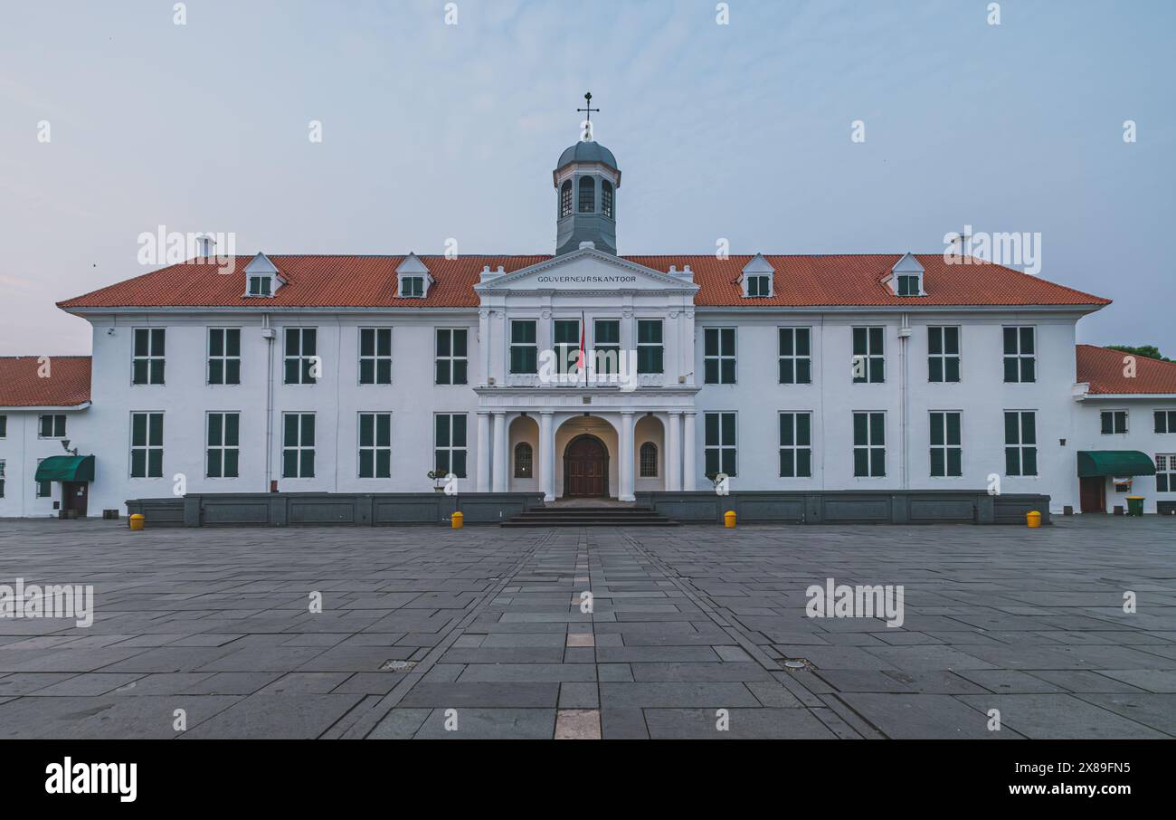 Jakarta, Indonésie - 7 mai 2024. Le musée est situé à Kota Tua, la vieille ville historique de Jakarta. Banque D'Images